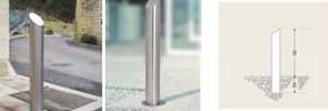 45 Stainless Steel Bollard 