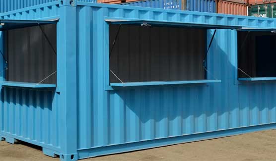 Container food outlet