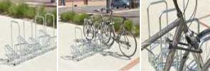 High Security Bike Racks - Double-Sided